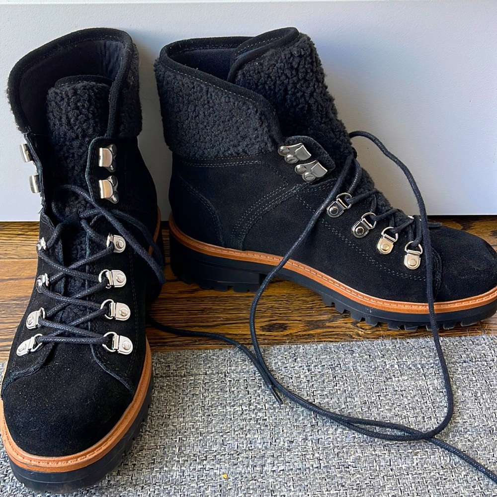 Marc Fisher Suede Isalia Boot 7.5
